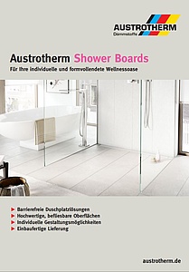 Prospekt: Austrotherm Shower Boards